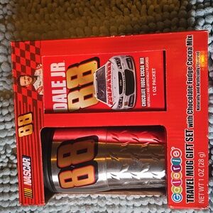 Nascar Dale Jr. 88 Travel Mug Set - Red & Silver